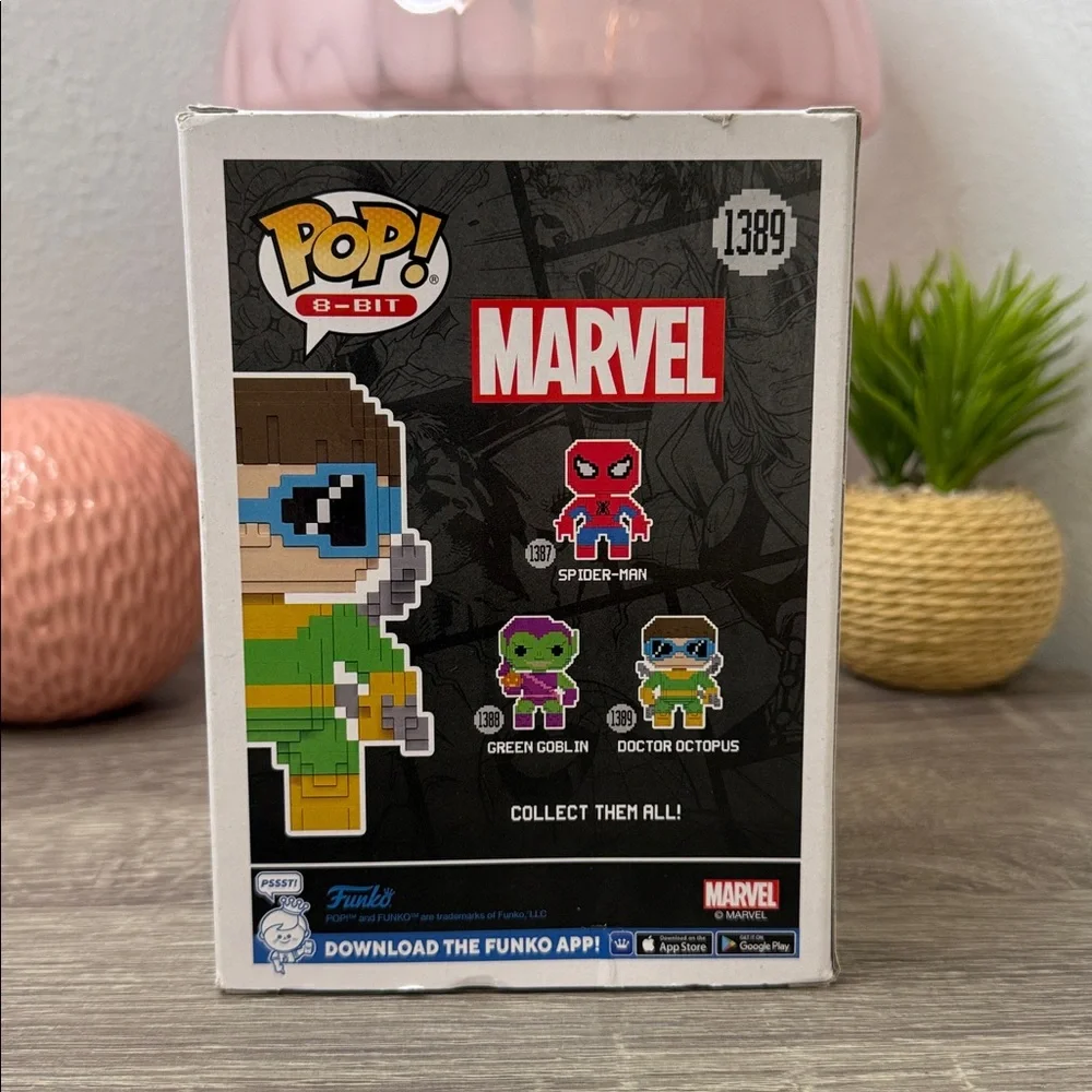 Funko 8-Bit Doctor Octopus Figure Bobblehead